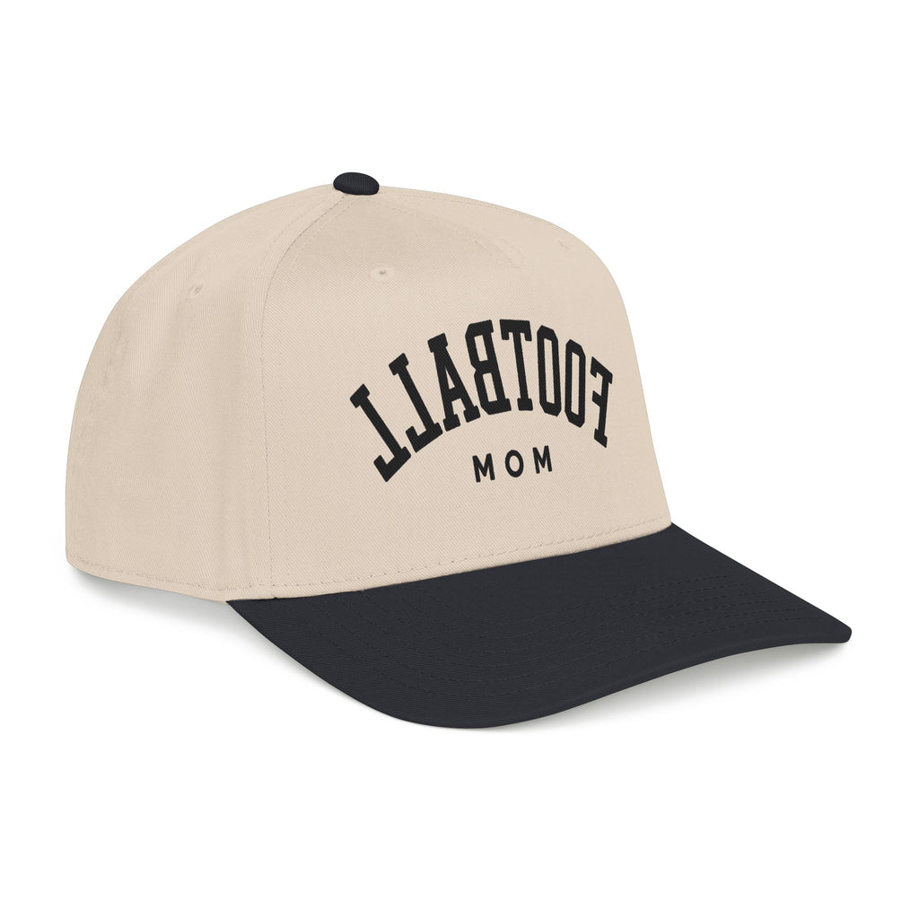 Football Mom Cap | Embroidered Mid Profile Baseball Cap