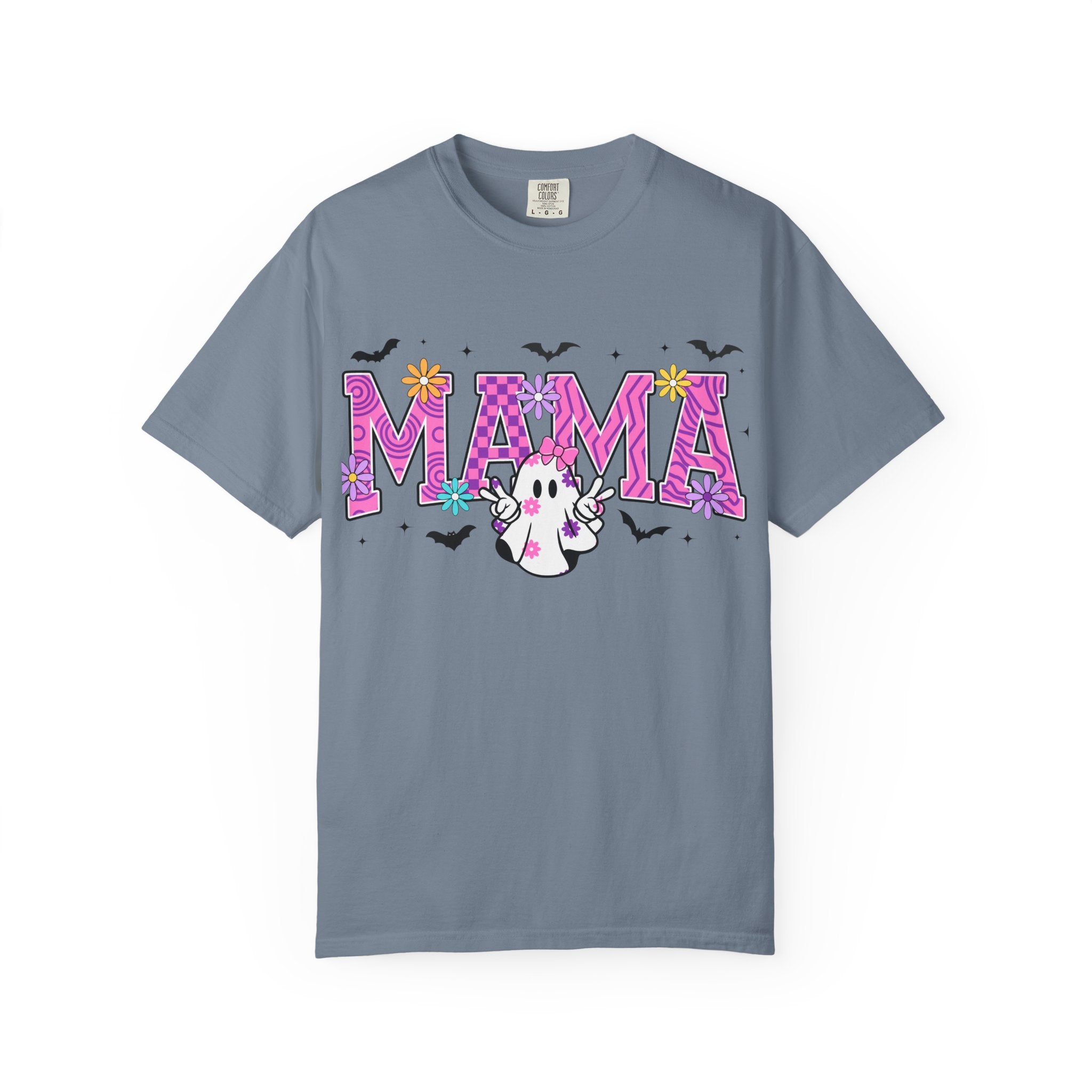 Mama Ghost Graphic T-Shirt — Cute Halloween Mom Tee