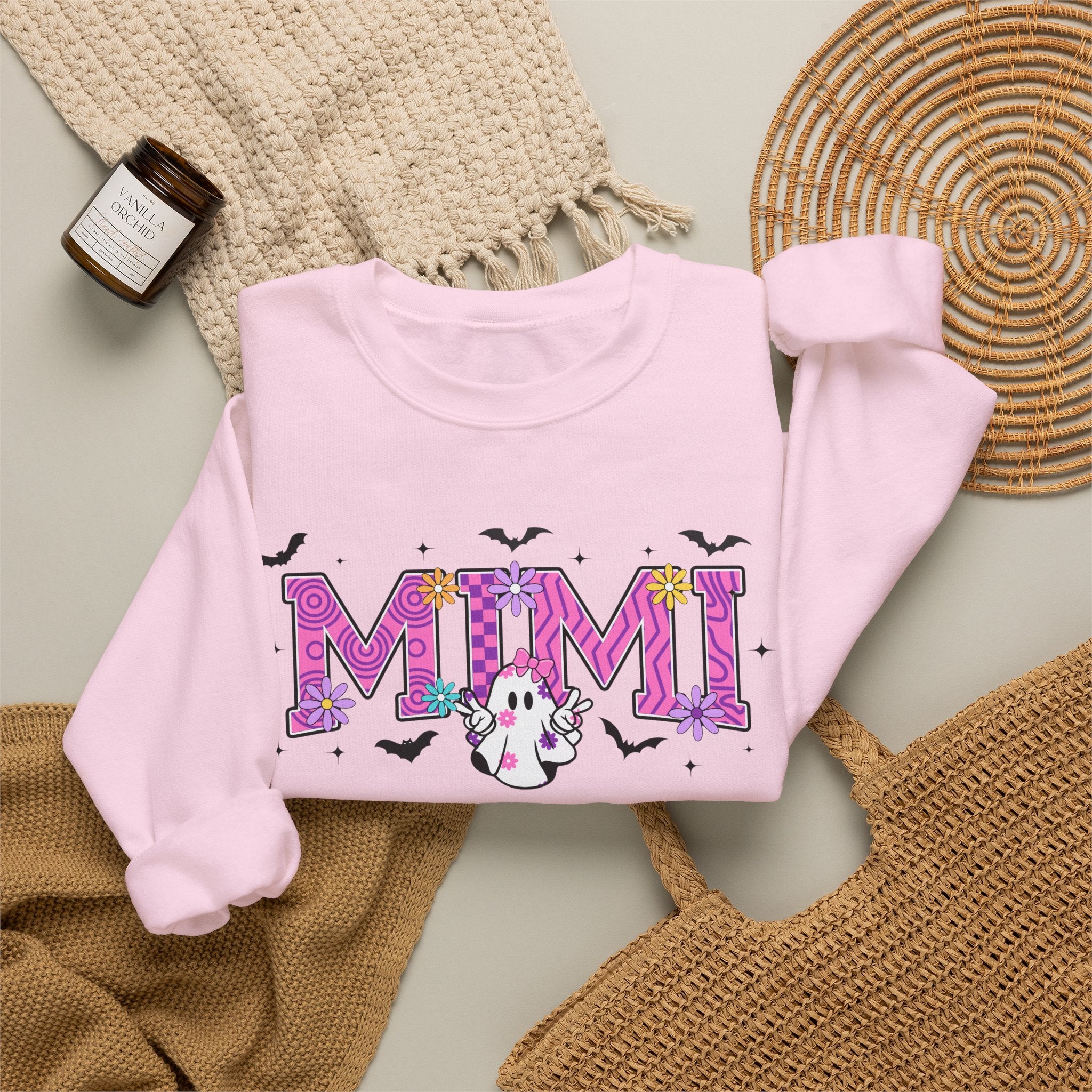 Mimi Unicorn Letters Sweatshirt | Cute Pink Glitter Typography