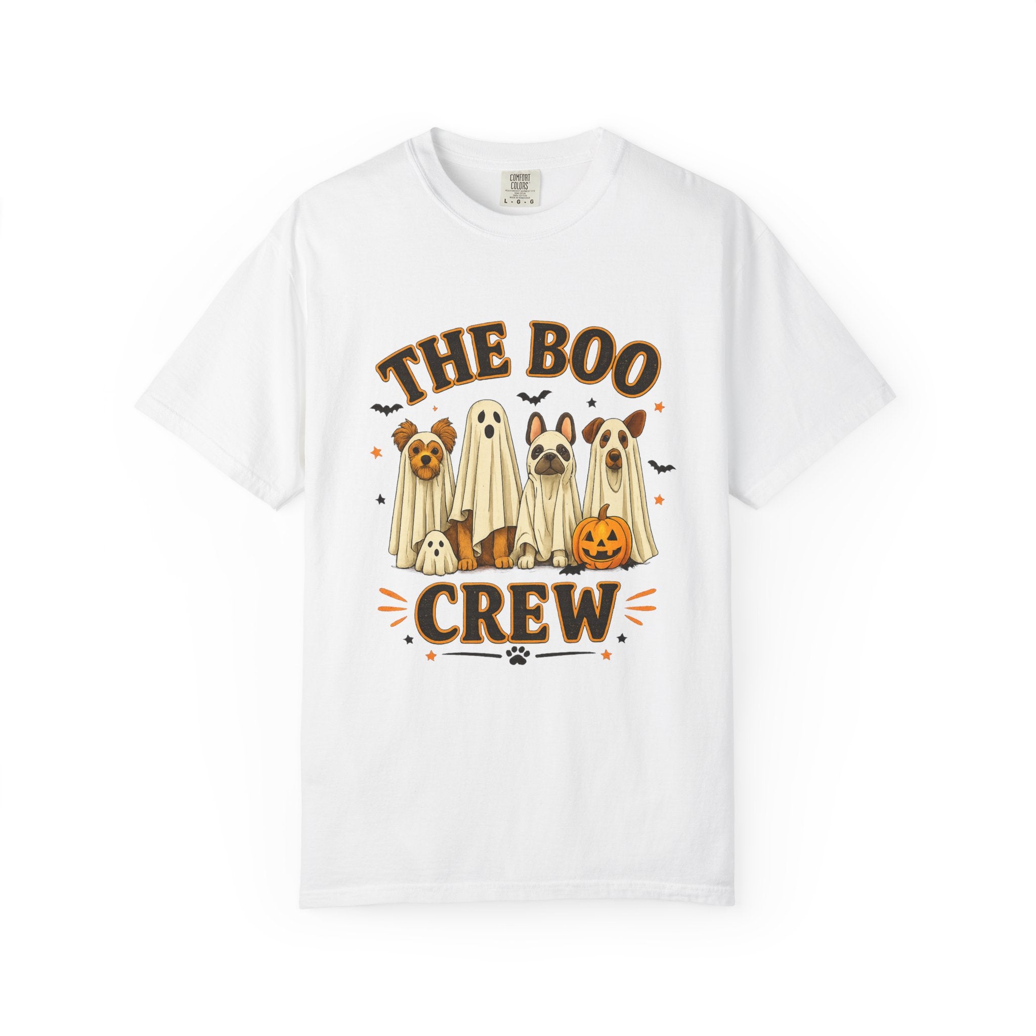 The Boo Crew T-Shirt — Cute Dog Ghosts Halloween Tee