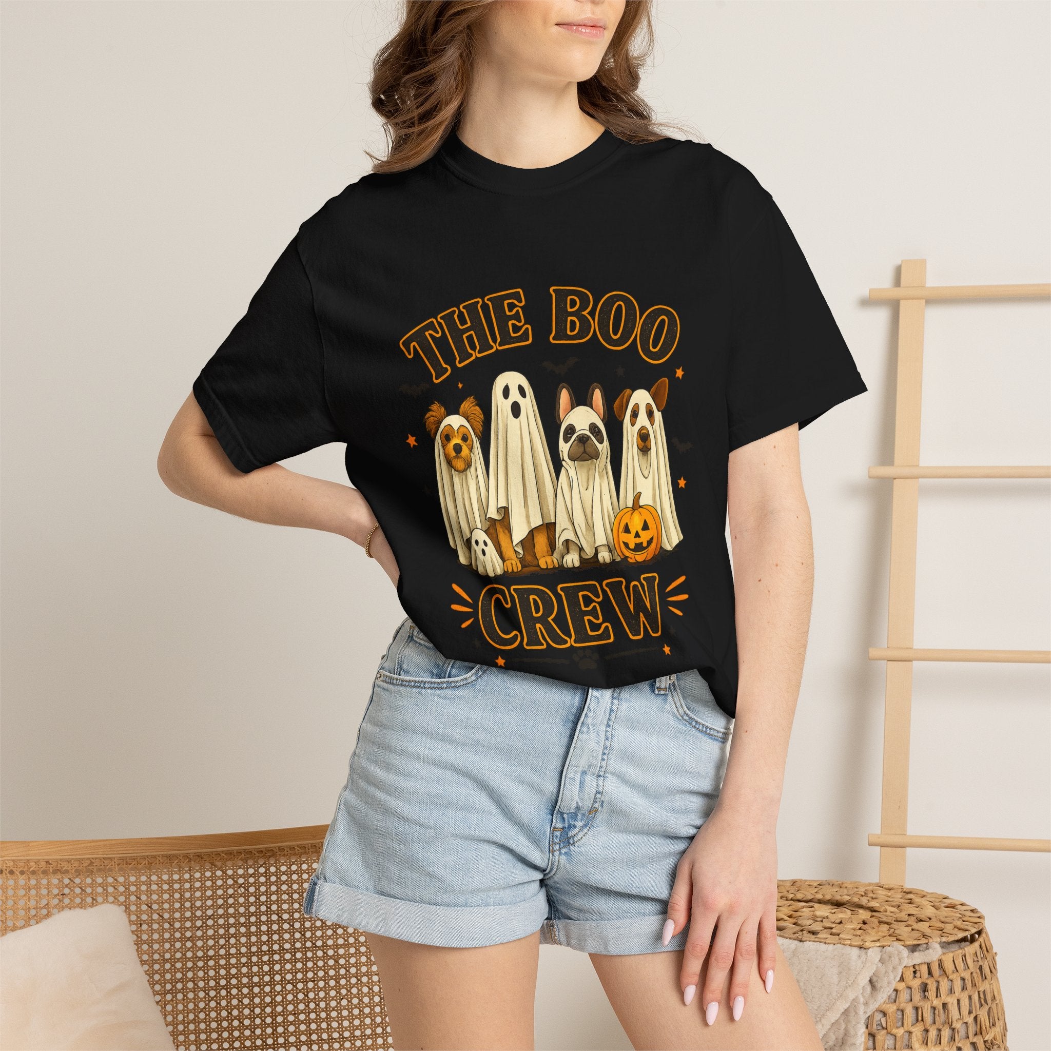 The Boo Crew T-Shirt — Cute Dog Ghosts Halloween Tee