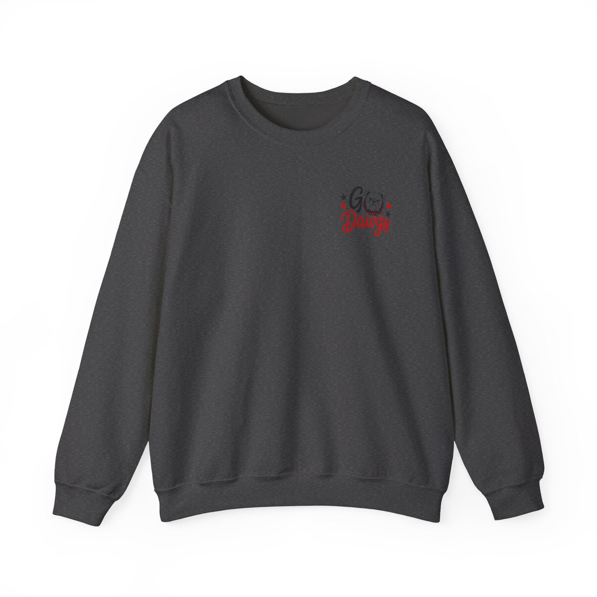 Bulldog Crewneck Sweatshirt — "She's a Bulldog I Can Tell" Game Day Pullover