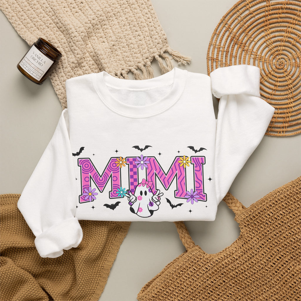 Mimi Unicorn Letters Sweatshirt | Cute Pink Glitter Typography