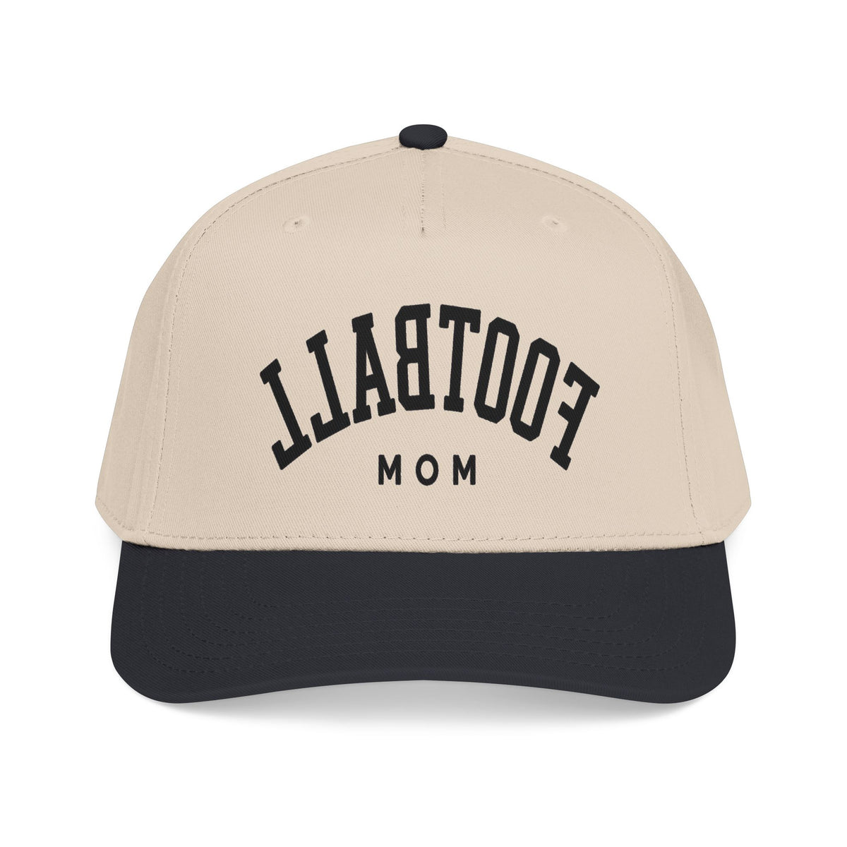 Football Mom Cap | Embroidered Mid Profile Baseball Cap