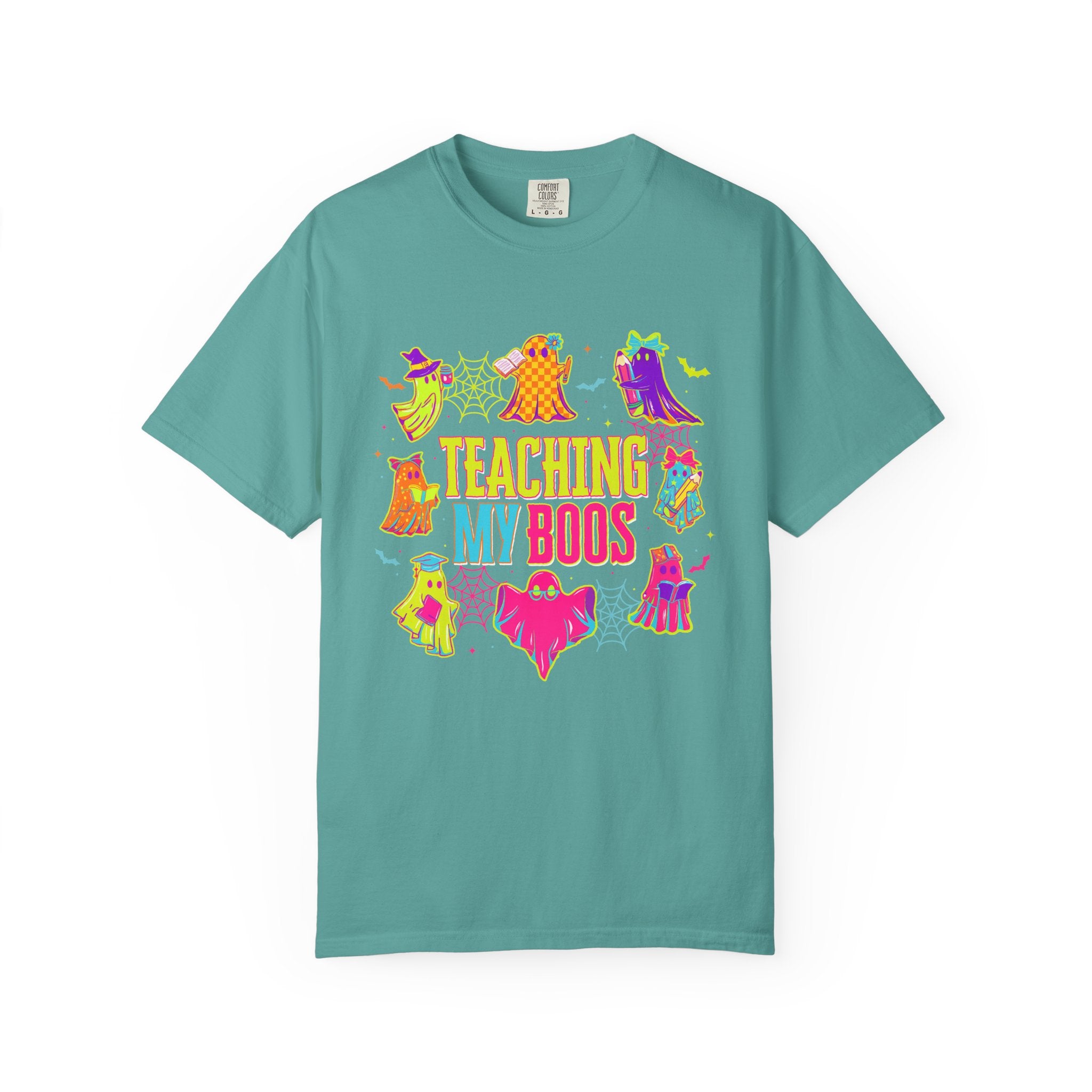 Teaching My Boos T-shirt | Cute Halloween Ghosts Teacher Shirt