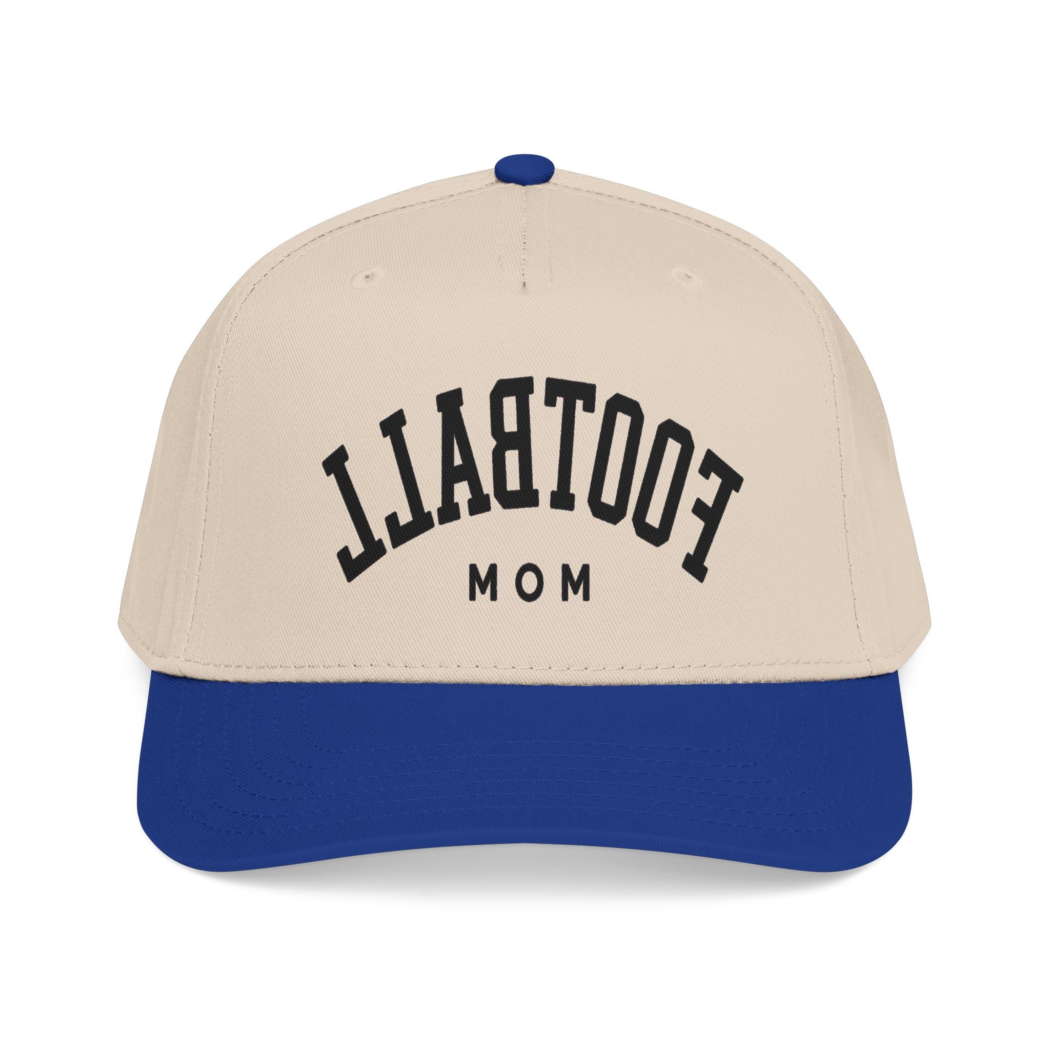 Football Mom Cap | Embroidered Mid Profile Baseball Cap