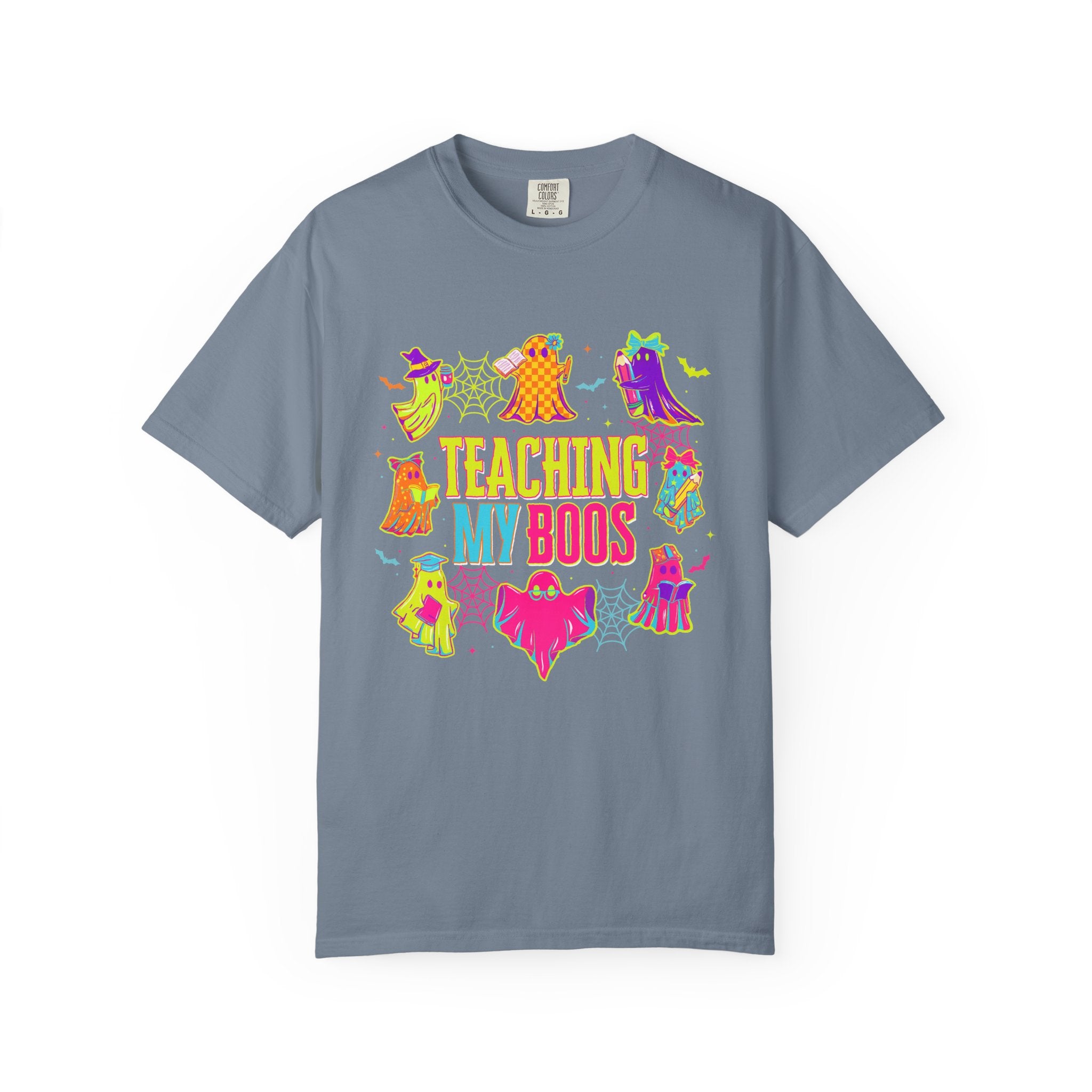 Teaching My Boos T-shirt | Cute Halloween Ghosts Teacher Shirt