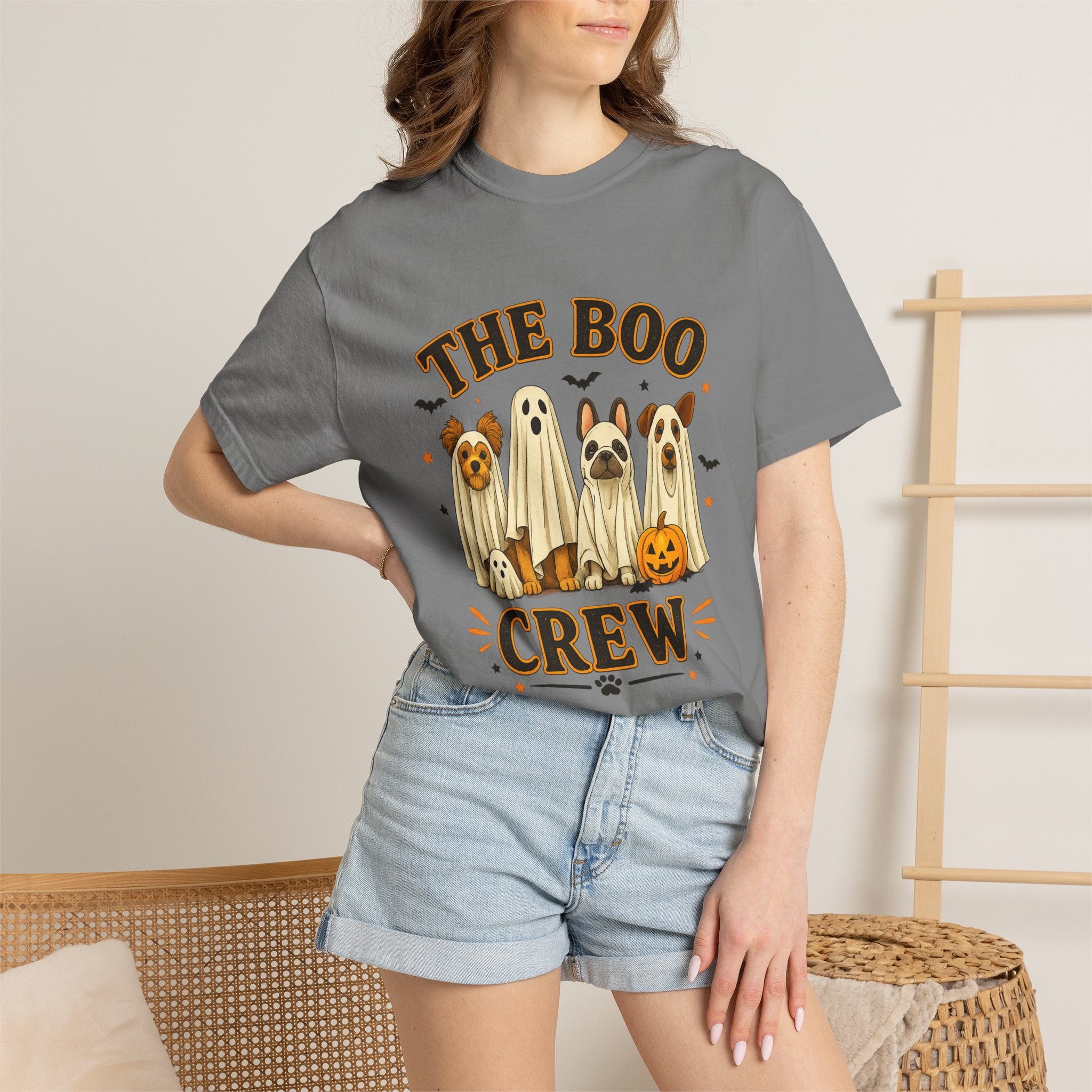 The Boo Crew T-Shirt — Cute Dog Ghosts Halloween Tee