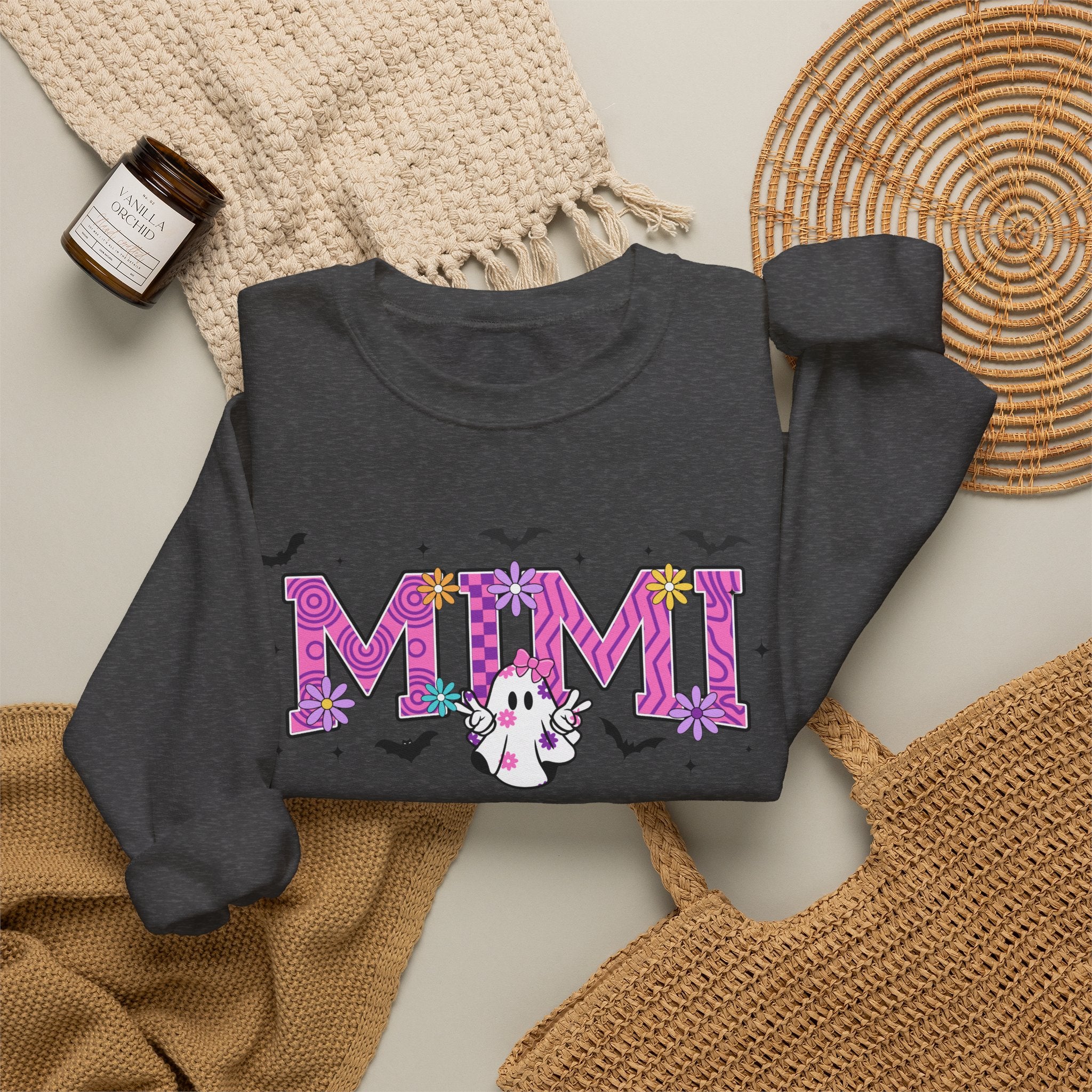 Mimi Unicorn Letters Sweatshirt | Cute Pink Glitter Typography