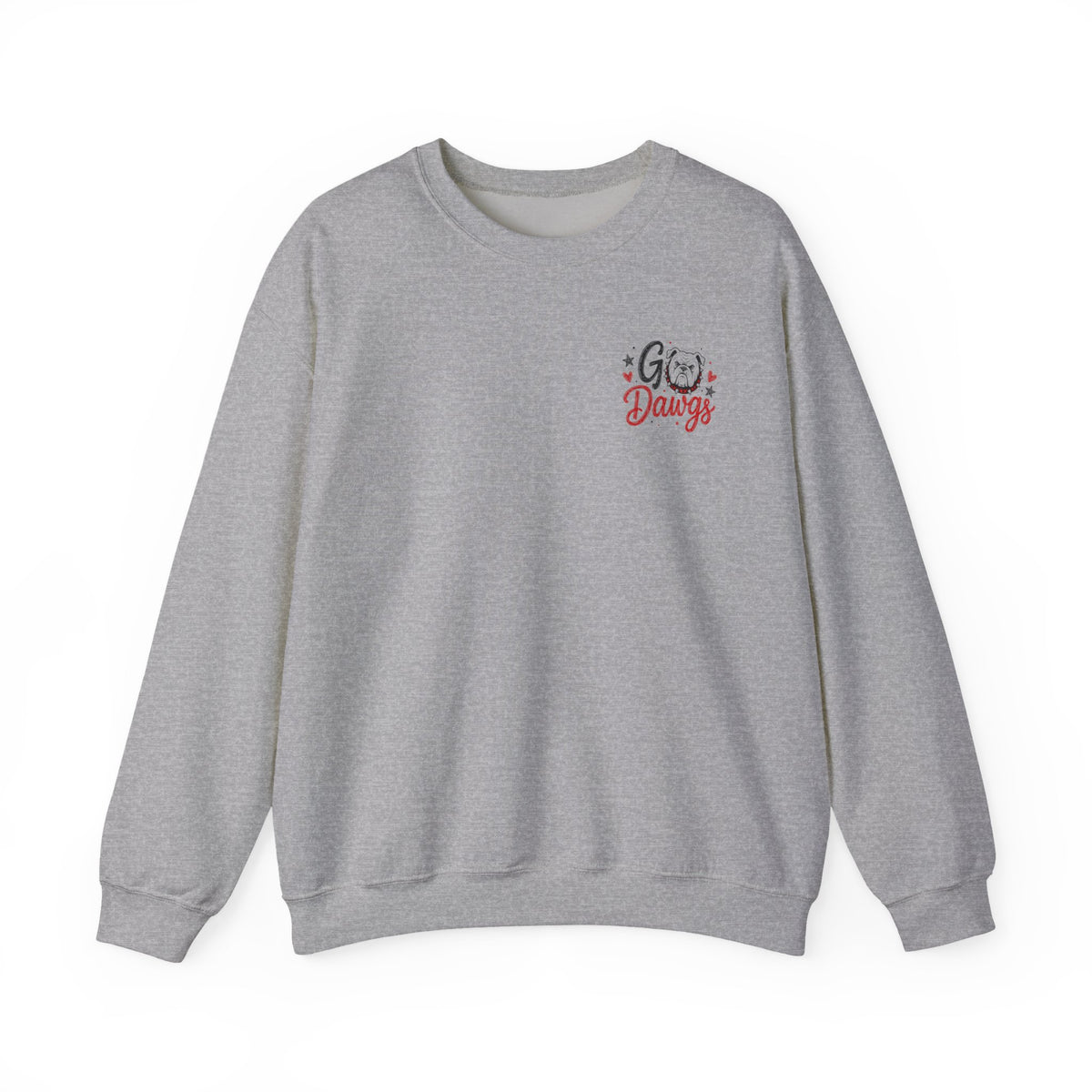 Bulldog Crewneck Sweatshirt — "She's a Bulldog I Can Tell" Game Day Pullover