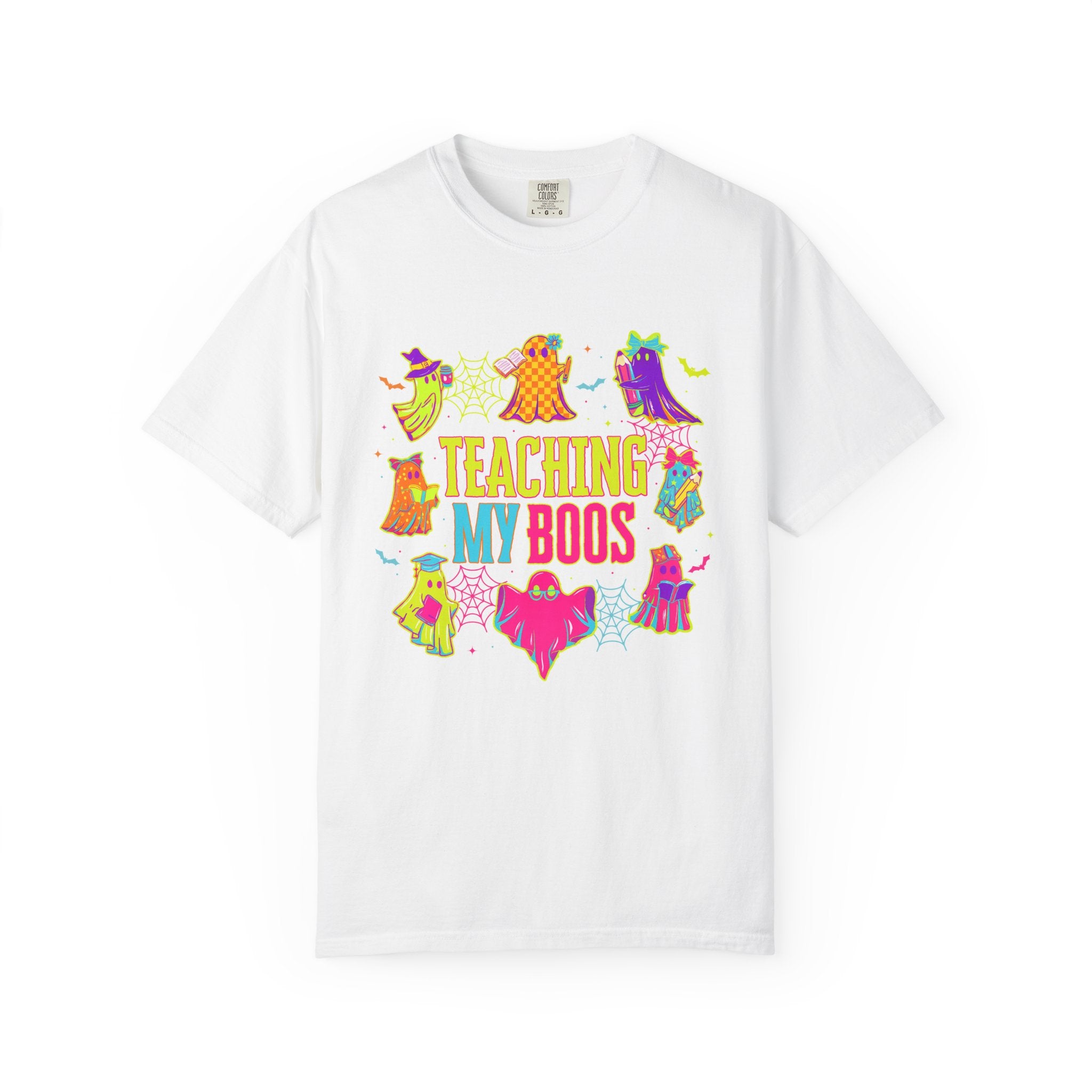 Teaching My Boos T-shirt | Cute Halloween Ghosts Teacher Shirt