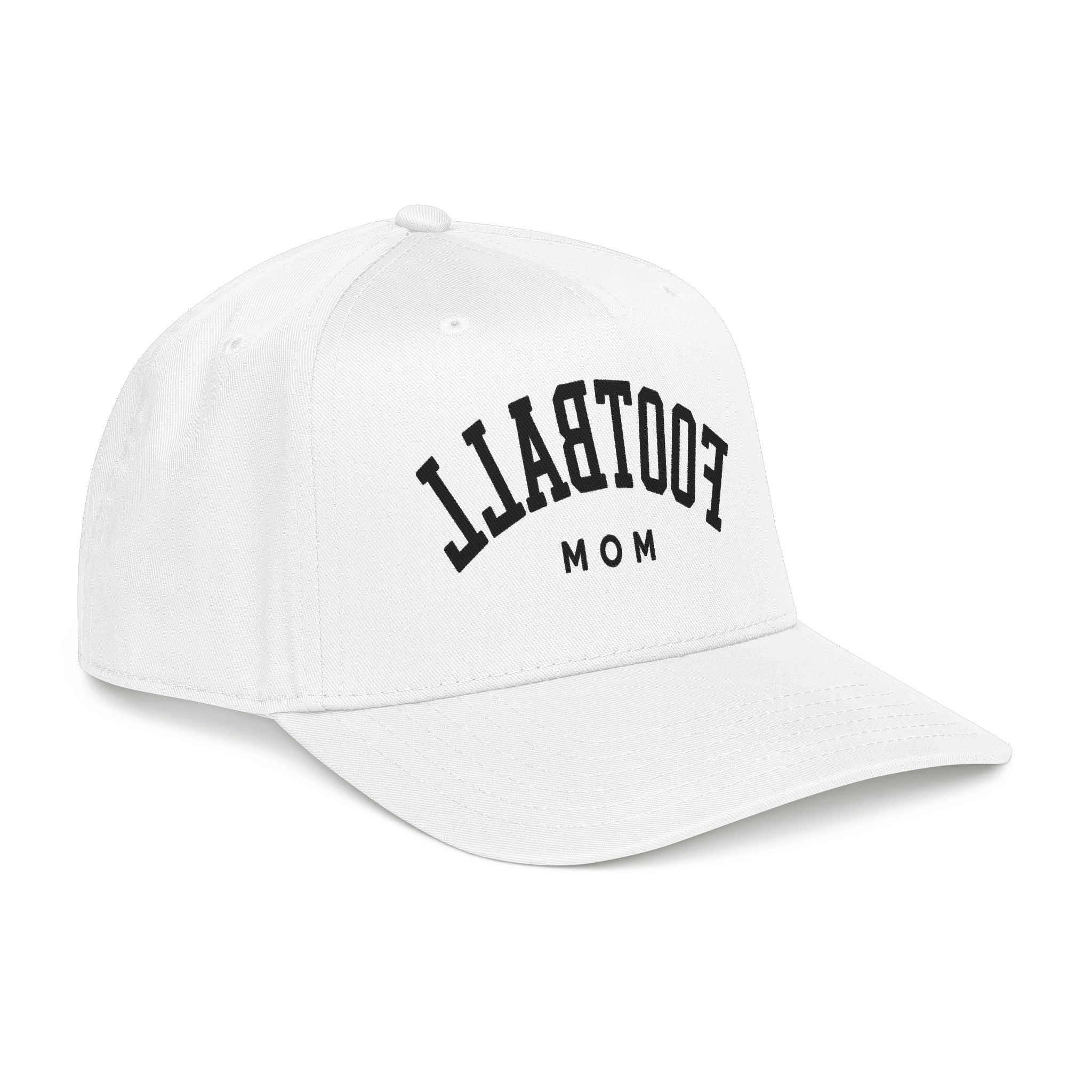 Football Mom Cap | Embroidered Mid Profile Baseball Cap